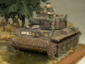 Diorama with a plastic model of the Centaur tank from the Polish 1st Armoured Division - photo no 14