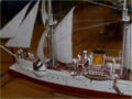 A paper model of the Russian Korietz gunboat - photo no 5.