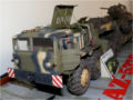 Link to photos of the paper model of the MAZ-537 artillery tractor.