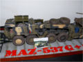 A cardboard model of the Soviet MAZ-537G artillery tractor made in 1:25 scale - photo no 4