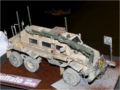 A plastic model of the Buffalo 6x6 MPCV all-wheel drive demining vehicle - photo no 4.