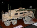 A plastic model of the Buffalo 6x6 MPCV all-wheel drive demining vehicle - photo no 5.