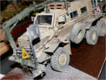 A plastic model of the Buffalo 6x6 MPCV all-wheel drive demining vehicle - photo no 6.