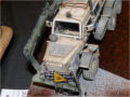 A plastic model of the Buffalo 6x6 MPCV all-wheel drive demining vehicle - photo no 7.