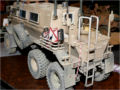 A plastic model of the Buffalo 6x6 MPCV all-wheel drive demining vehicle - photo no 9.