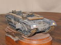 Photos of a plastic model of the Churchill ARV Mk.I armored technical support vehicle - photo no 7.