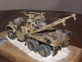 A plastic model of the Diamond T 969 military wrecker - photo no 2