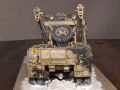 A plastic model of the Diamond T 969 military wrecker - photo no 3