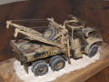 A plastic model of the Diamond T 969 military wrecker - photo no 4