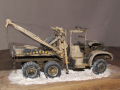 A plastic model of the Diamond T 969 military wrecker - photo no 8