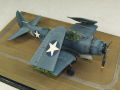 A plastic model of the American Douglas Tbd 1 Devastator torpedo bomber, an airplane from the Second World War, made of 1:48 scale - photo no 4.