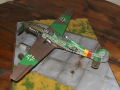 A plastic model of the German Focke Wulf 152 Ta H-0 fighter made in 1:48 scale - photo no 2.