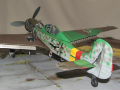 A plastic model of the German Focke Wulf 152 Ta H-0 fighter made in 1:48 scale - photo no 5.