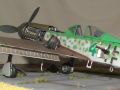 A plastic model of the German Focke Wulf 152 Ta H-0 fighter made in 1:48 scale - photo no 6.