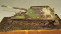 A plastic model of the prototype of the German Grille II self-propelled gun - photo no 1