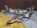 A plastic model of the British Hawker Typhoon Mk.Ib plane made in 1:48 scale - photo no 4.