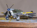 A plastic model of the British Hawker Typhoon Mk.Ib plane made in 1:48 scale - photo no 5.