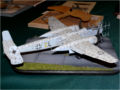 Plastic reduction model of WWII Heinkel He 219 Uhu night fighter plane - photo no 4.