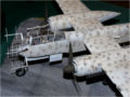 Plastic reduction model of WWII Heinkel He 219 Uhu night fighter plane - photo no 5.