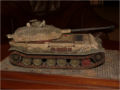 A plastic model of the Hintern tank with the turret at the rear of the hull - photo no 2