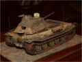 A plastic model of the Hintern tank with the turret at the rear of the hull - photo no 3