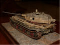 A plastic model of the Hintern tank with the turret at the rear of the hull - photo no 4