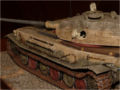 A plastic model of the Hintern tank with the turret at the rear of the hull - photo no 6