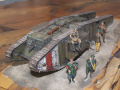 A plastic model of the Mark. IV Tadpole tank - photo no 2