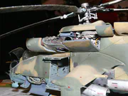 Plastic model of the Soviet Mi-24W helicopter - photo No. 8 - close-up