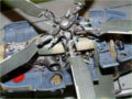 A plastic model of the Mi-24W helicopter produced by the former Soviet Union, photo no 11.