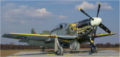 A plastic model of North American P-51 Mustang fighter - photo no 3.