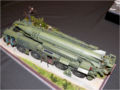 A plastic model of the Scud B self-propelled rocket launcher with a missile - photo no 3.