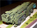 A plastic model of the Scud B self-propelled rocket launcher with a missile - photo no 5.