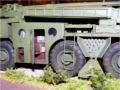 A plastic model of the Scud B self-propelled rocket launcher with a missile - photo no 10.