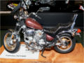 A plastic model of the Yamaha XV 1000 Virago motorcycle - photo no 1.