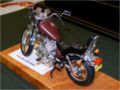 A plastic model of the Yamaha XV 1000 Virago motorcycle - photo no 2.