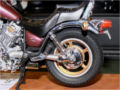 A plastic model of the Yamaha XV 1000 Virago motorcycle - photo no 5.