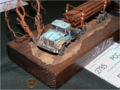 A plastic model of the Soviet Zil 131 truck - photo no 3.