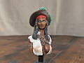 A model bust of Pirate Woman made of resin in 1:10 scale - photo no 2