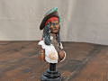 A model bust of Pirate Woman made of resin in 1:10 scale - photo no 3