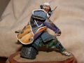 Model-making figure of a samurai dueling - photo no 1