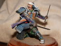 Link to photos of a resin figurine of a samurai fighting a duel