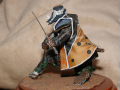 Model-making figure of a samurai dueling - photo no 4