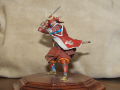 Model-making figure of a samurai in full armor made of resin - photo no 2