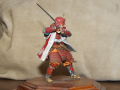 Model-making figure of a samurai in full armor made of resin - photo no 5