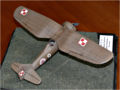 The resin model of the PZL P.7a aircraft from the 111th Fighter Escadrille of the 1st Air Regiment in Warsaw - photo no 1