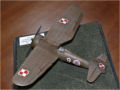 The resin model of the PZL P.7a aircraft from the 111th Fighter Escadrille of the 1st Air Regiment in Warsaw - photo no 2