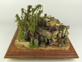 Diorama is entitled: Kryvyi Rih - Ukraine 1943. There is a plastic model of the Tiger tank on the diorama - photo No. 6