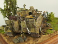 Diorama is entitled: Kryvyi Rih - Ukraine 1943. There is a plastic model of the Tiger tank on the diorama - photo No. 8