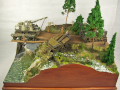 Link to photos of a diorama with plastic models of the M31 tank recovery vehicles and the Scammell Pioneer truck.